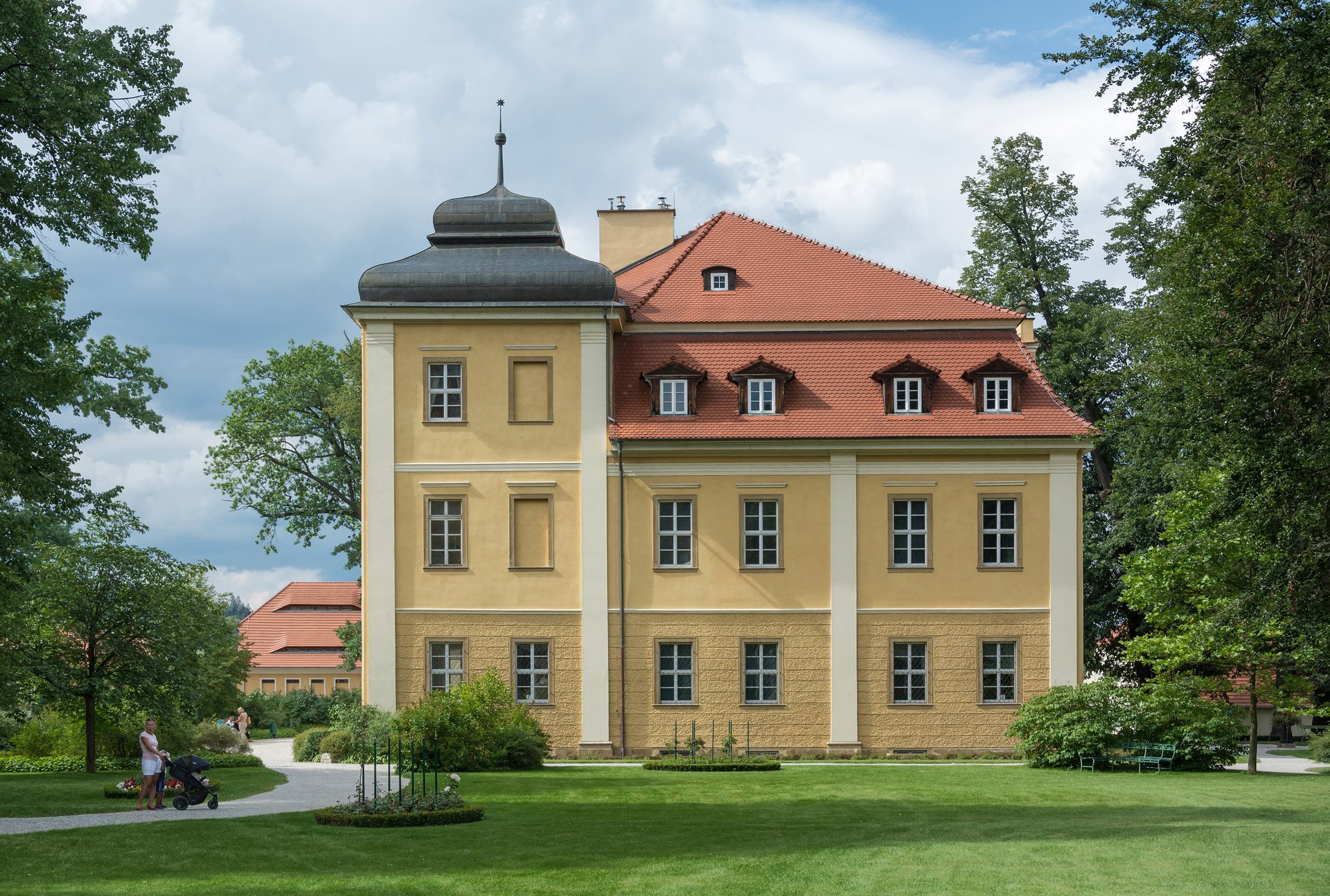 Pałac w Łomnicy