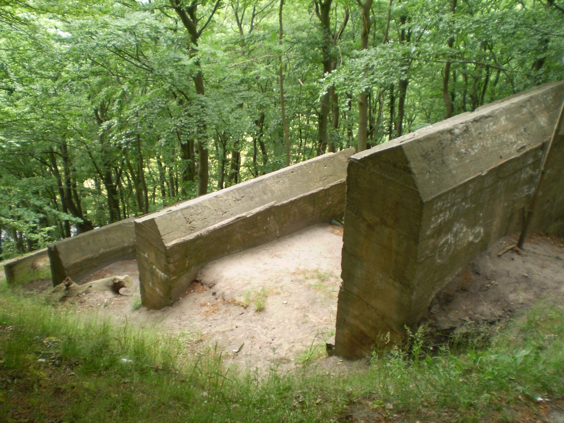 Wyrzutnie V3 w Zalesiu