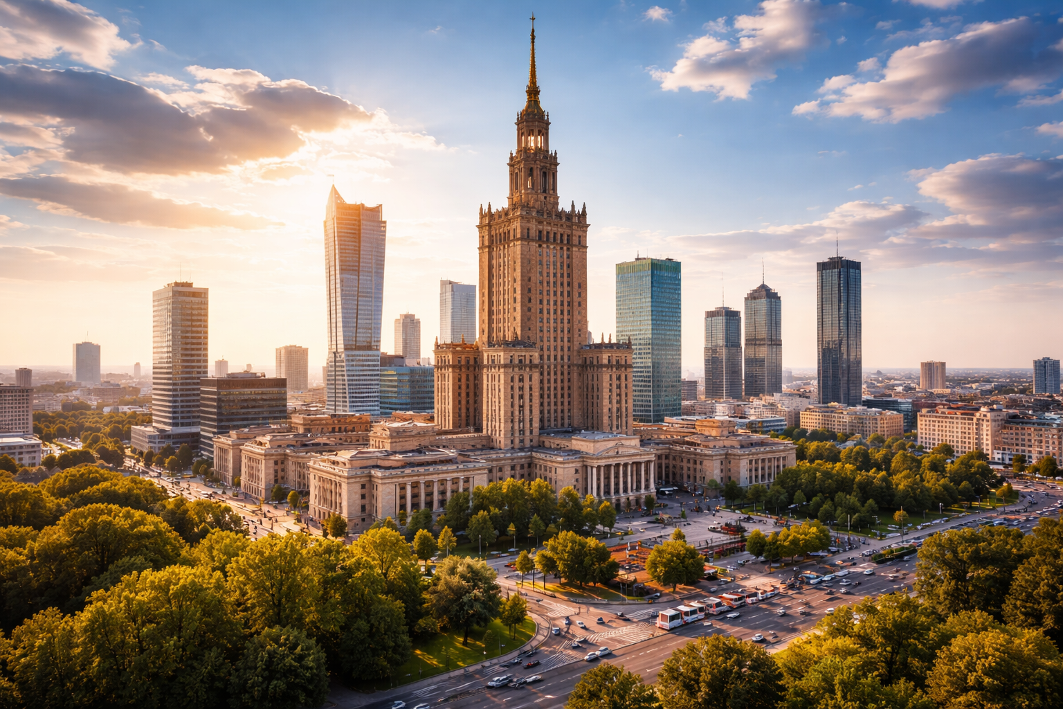 Charakterystyczne miejsce w Warszawa