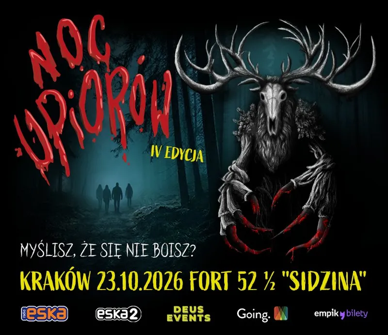 NOC UPIORÓW KRAKÓW 2026 FORT SIDZINA