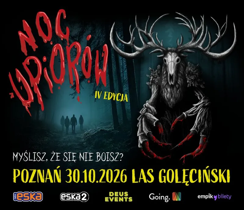 NOC UPIORÓW POZNAŃ 2026 LAS GOLĘCIŃSKI